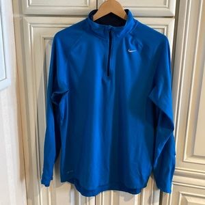 Men’s Large Nike Dry Fit Running Quarter Zip Top
